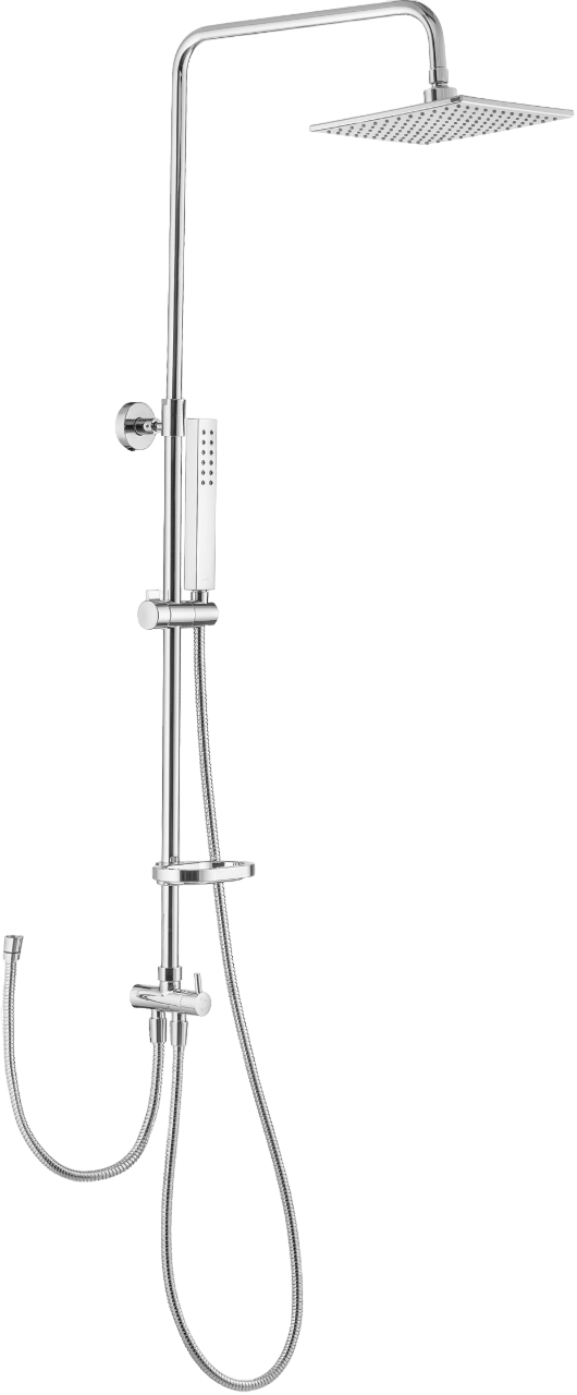 Душевая стойка Swedbe Calypso хром  5067 - 9