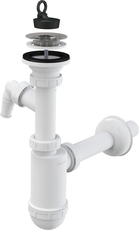 Сифон для раковины AlcaPlast   A410P - 0