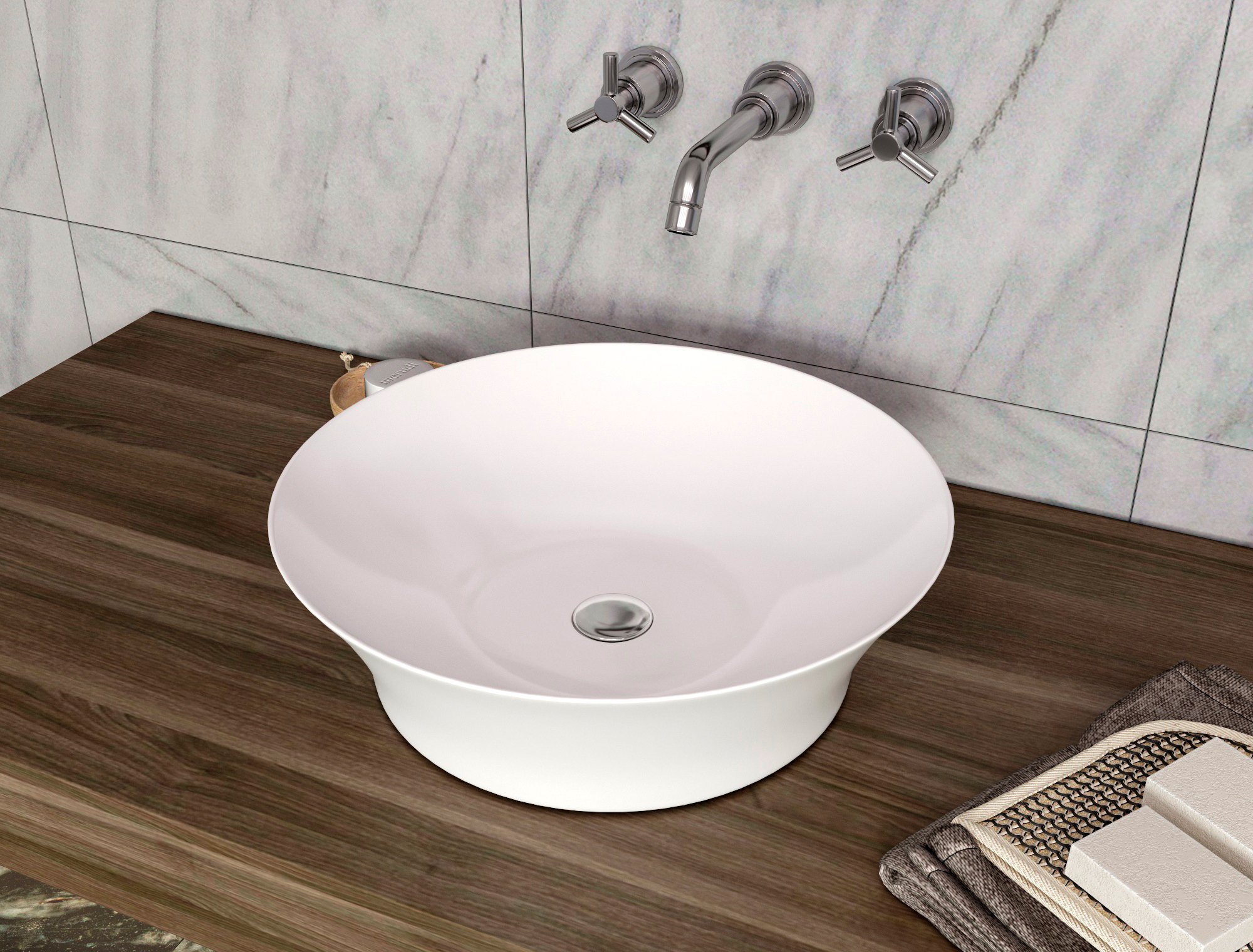 Раковина Allen Brau Liberty 42, белая 4.32002.20 - 1