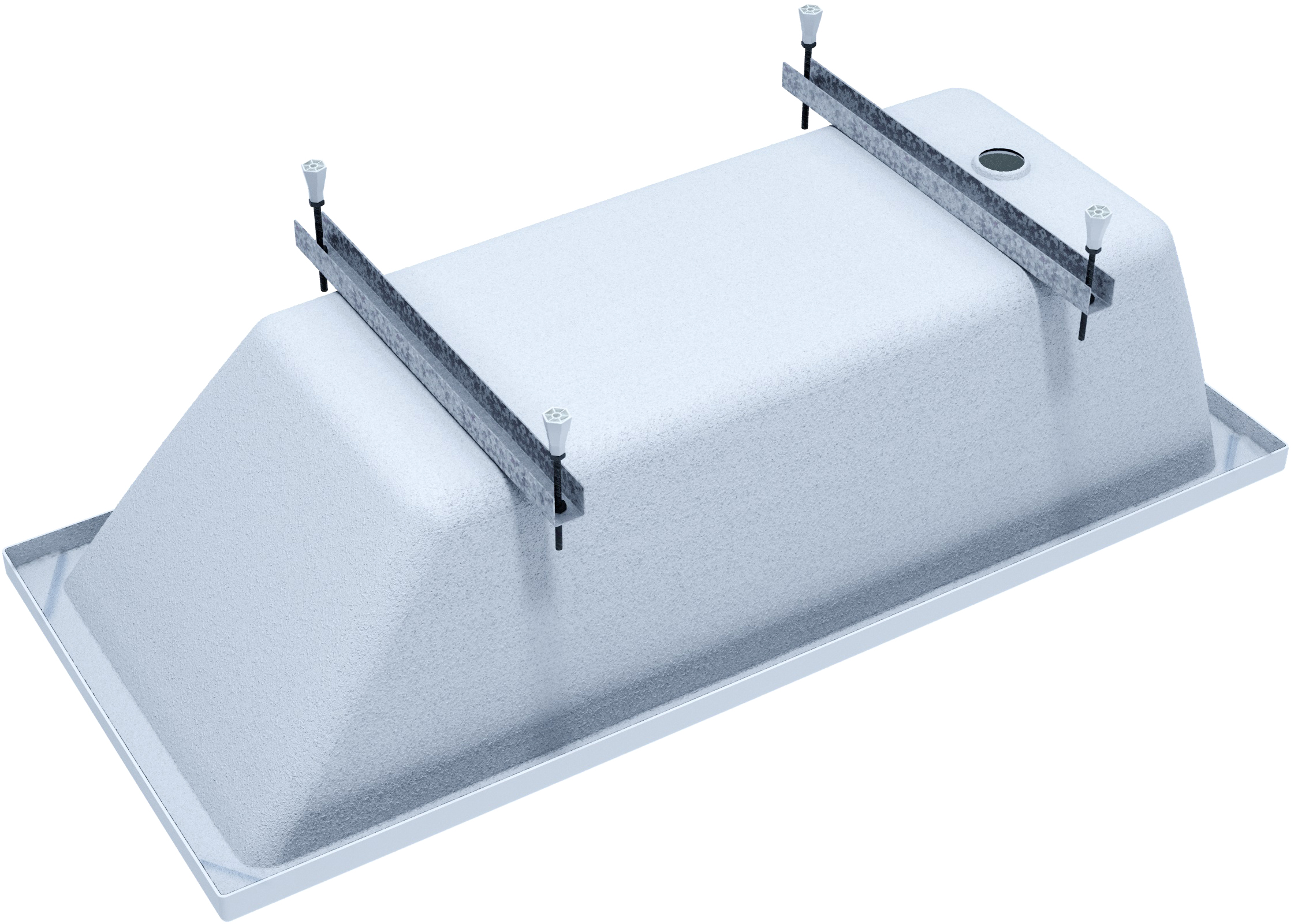 Акриловая ванна DIWO Суздаль 180x80 прямоугольная, пристенная, российская, с ножками 506651 - 6