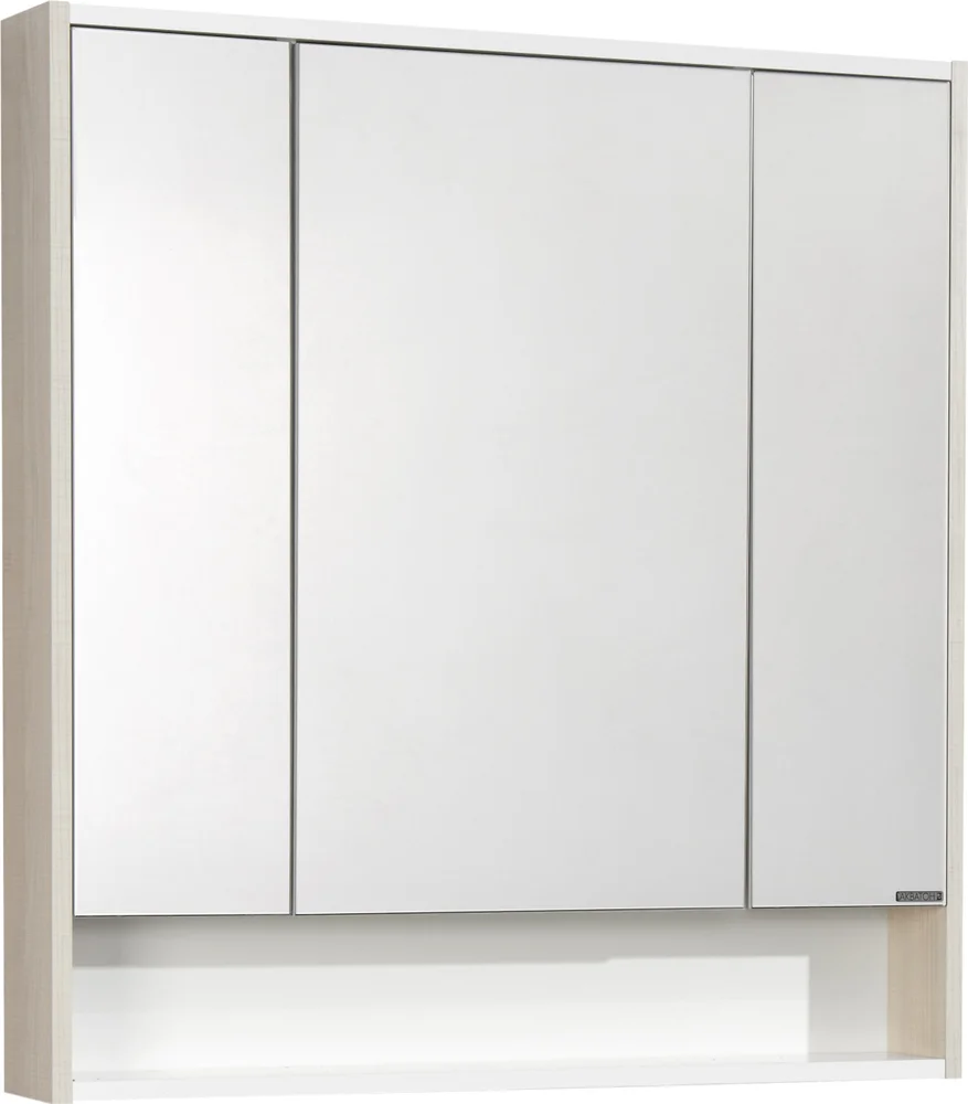 Комплект мебели Aquaton Рико 80 белый-светлое дерево - 6