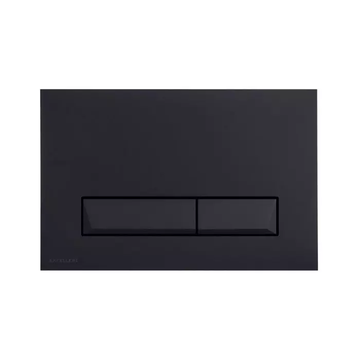 Кнопка смыва Excellent Platto черная INEX.PL230.150.BL - 2