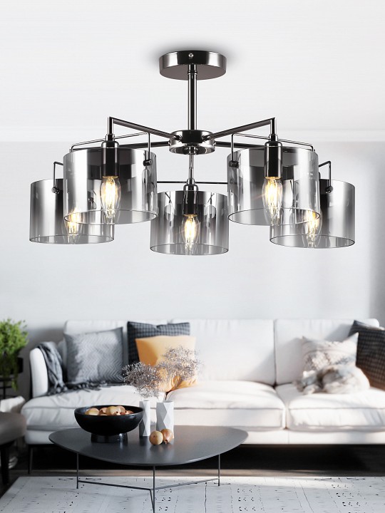 Люстра на штанге Rivoli Bolle Б0055611 - 2