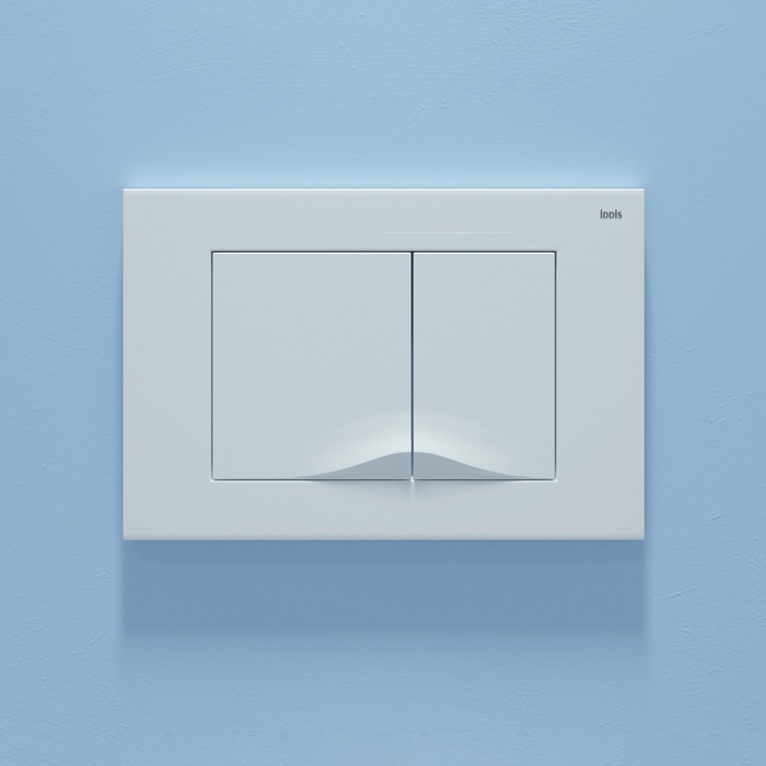 Клавиша смыва, универсальная, белая UNI05MWi77 - 3