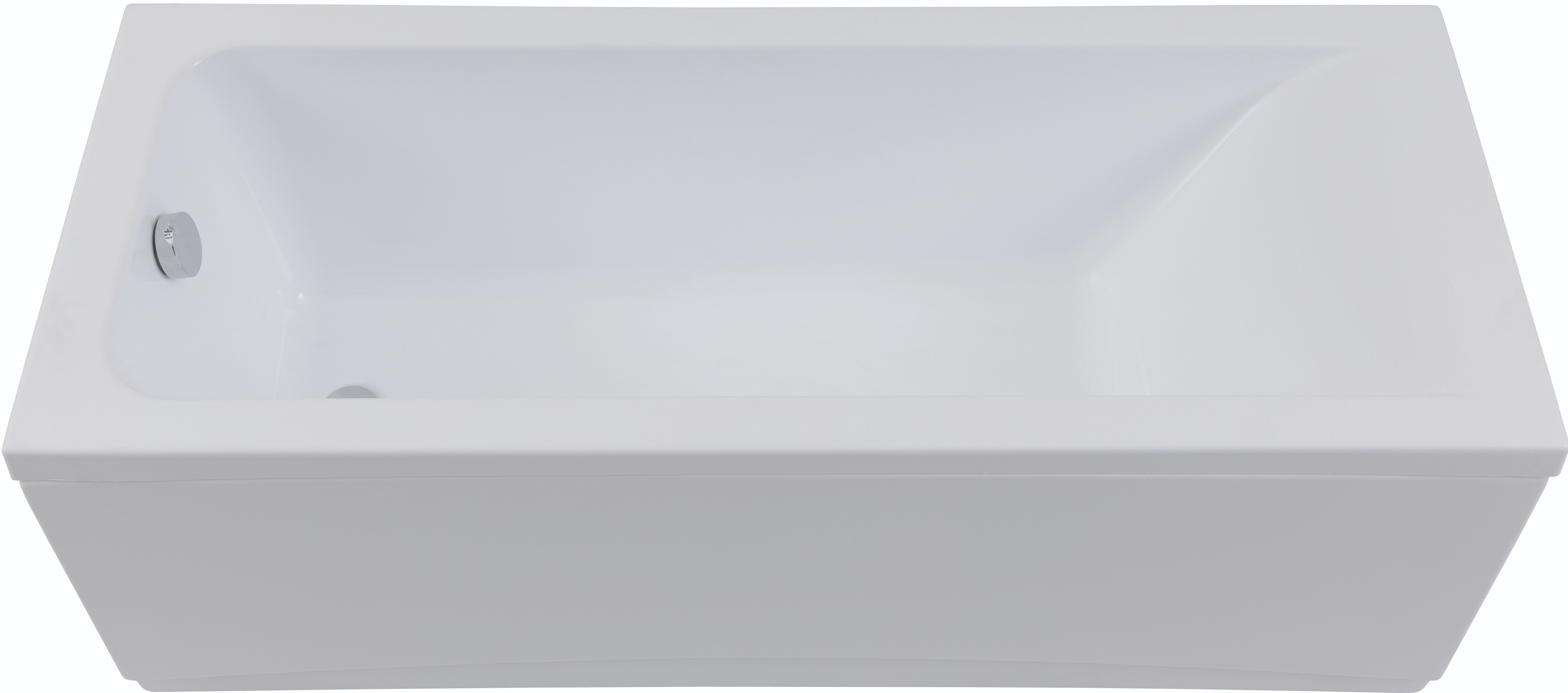 Акриловая ванна STWORKI Стокгольм 170x75 с каркасом, прямоугольная, российская, пристенная, встраиваемая 270043 - 9