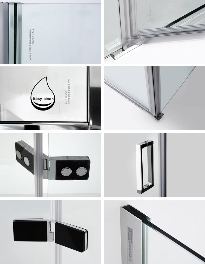 Душевой уголок Wasserkraft Aller Black 10H07LB 120x90 см 10H07LBLACK - 3