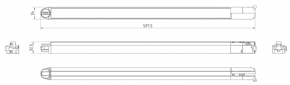 Накладной светильник Maytoni BASIS TR000-1-15W4K-W - 1