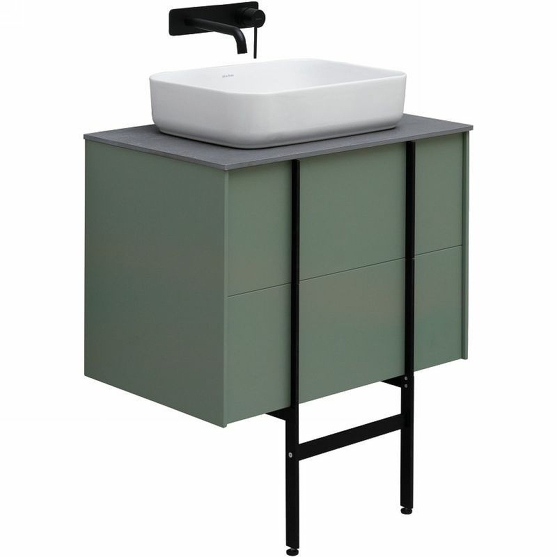 Тумба под раковину Allen Brau Reality 70 серо - зеленый матовый 1.32004.CGM - 11