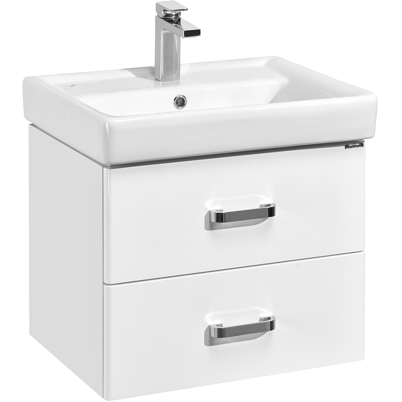 Тумба под раковину подвесная Aquaton Америна 60 белый 1A135401AM010 - 1