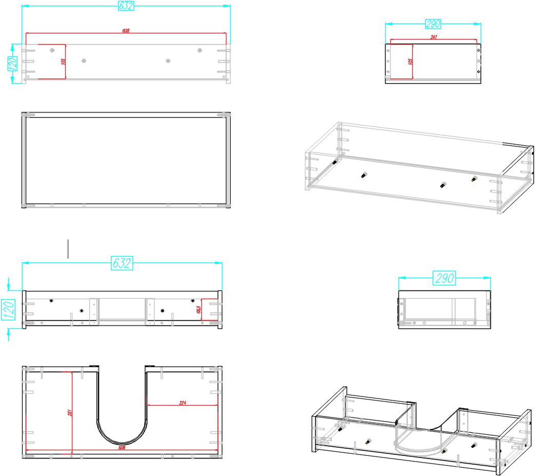 Тумба с раковиной STWORKI Кронборг 70 477801 - 6