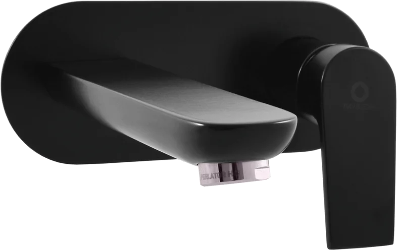 Смеситель для раковины Rav Slezak Colorado черный матовый - хром CO135CMATC - 0