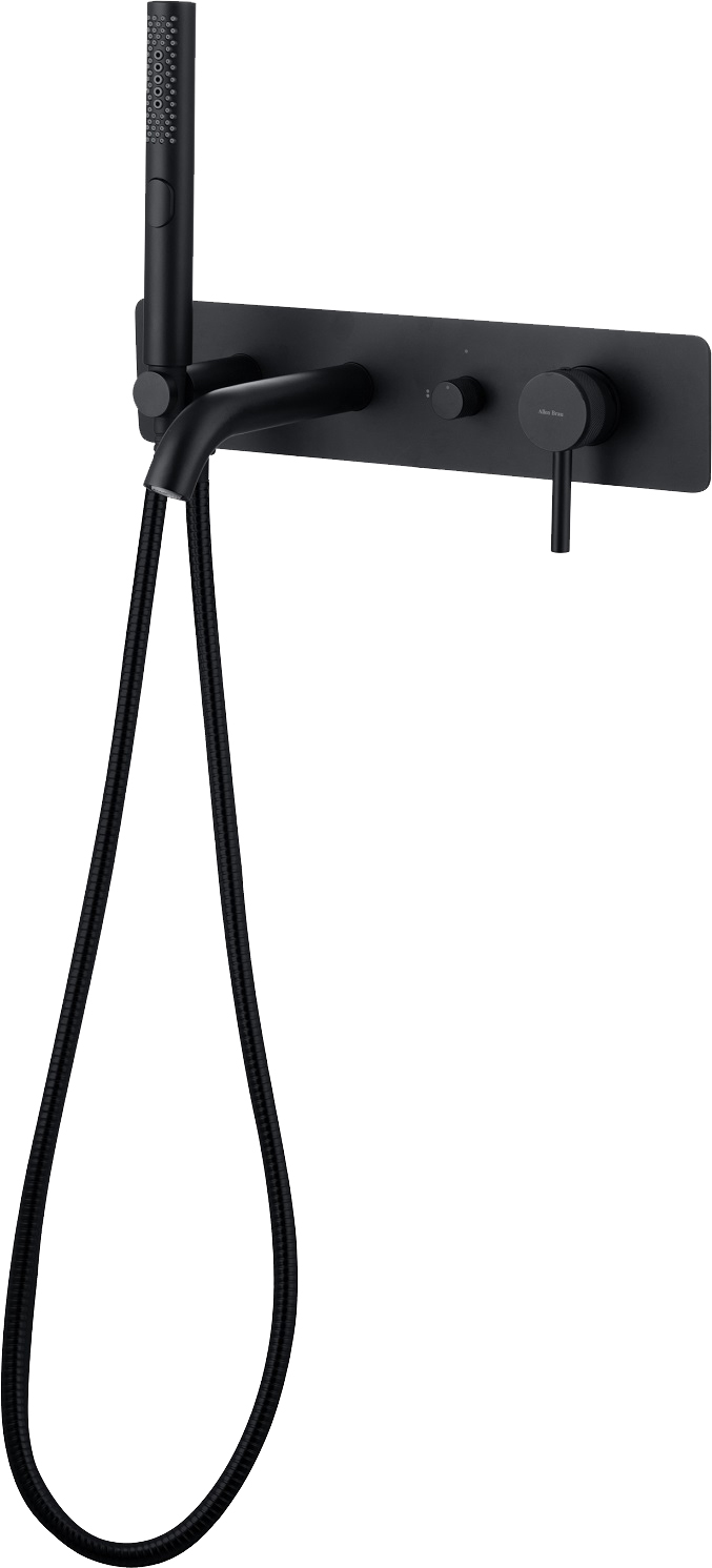 Смеситель для ванны с душем Allen Brau Priority черный матовый 5.31006-31 - 1