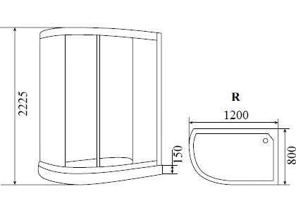Душевая кабина Timo Premium ILMA-902 R ILMA 902 R - 3