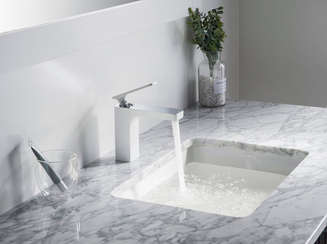 Смеситель для раковины Timo Torne 4361/00-16F хром-белый - 1