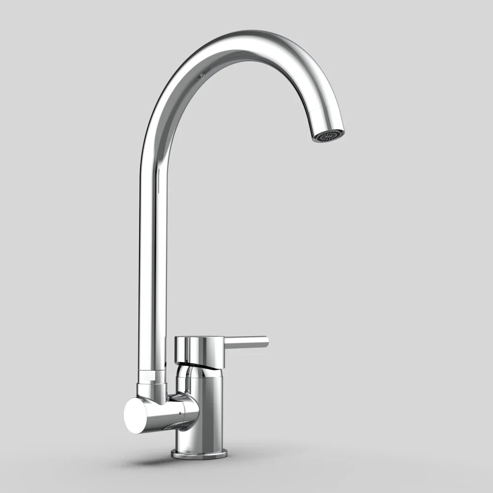 Смеситель для кухни GPD Espina хром MPN70 - 7