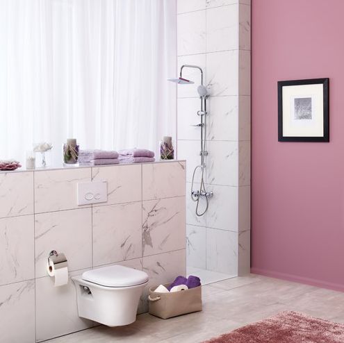 Кнопка смыва Creavit Drop GP2001.00 белая - 2