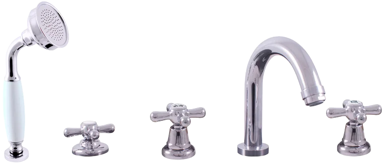 Смеситель на борт ванны Rav Slezak Morava хром MK162.5P - 0