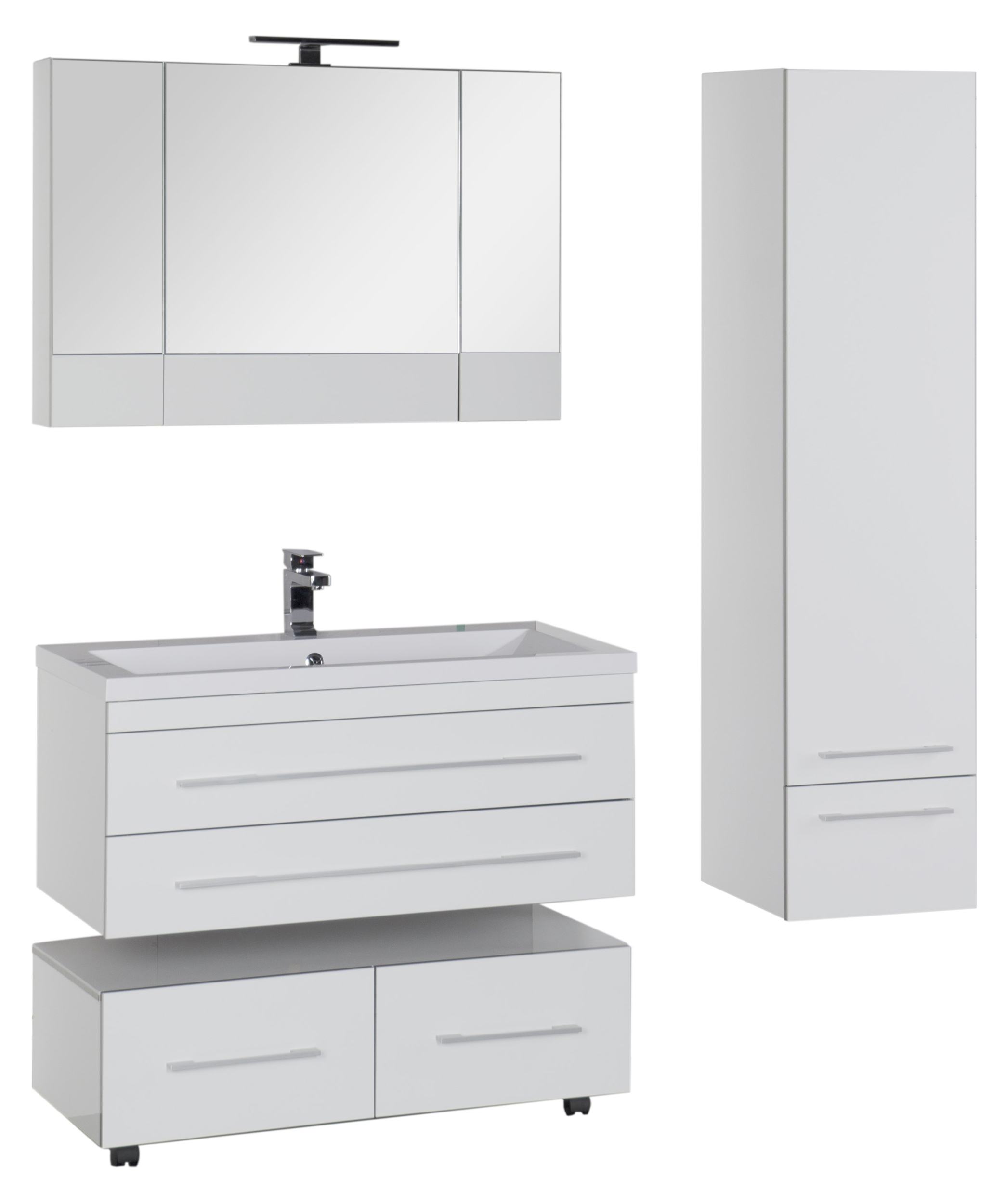 Шкаф-пенал Aquanet Верона R белый 176672 - 6