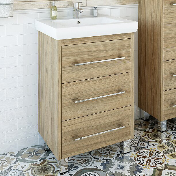 Мебель для ванной Sanflor Ларго 60 вяз швейцарский - 1