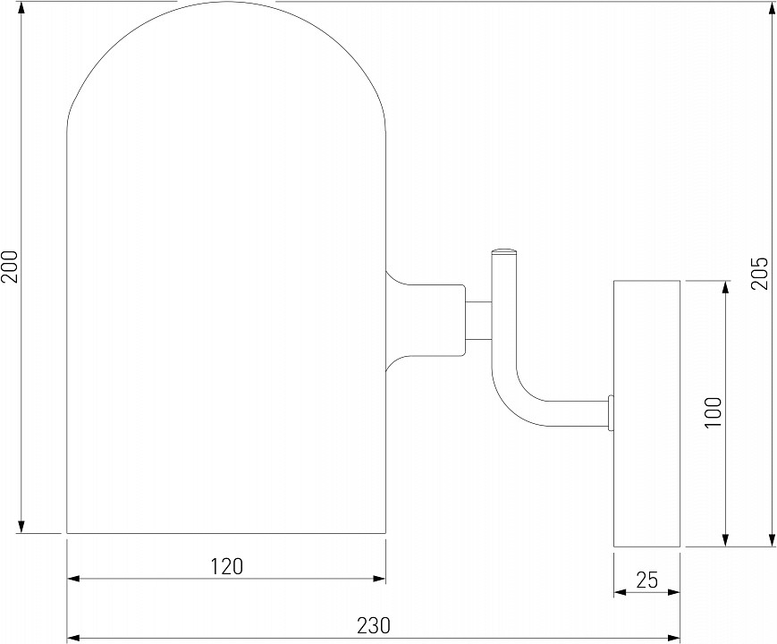 Бра Eurosvet Bambola 60157/1 латунь - 3