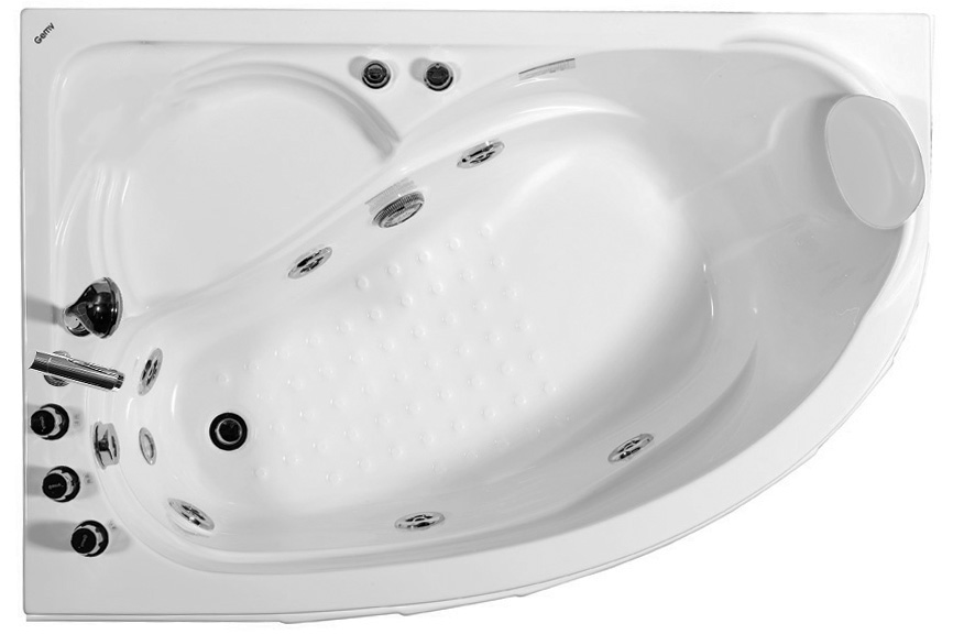 Акриловая ванна Gemy 150x100 с гидромассажем  G9009 B L - 3