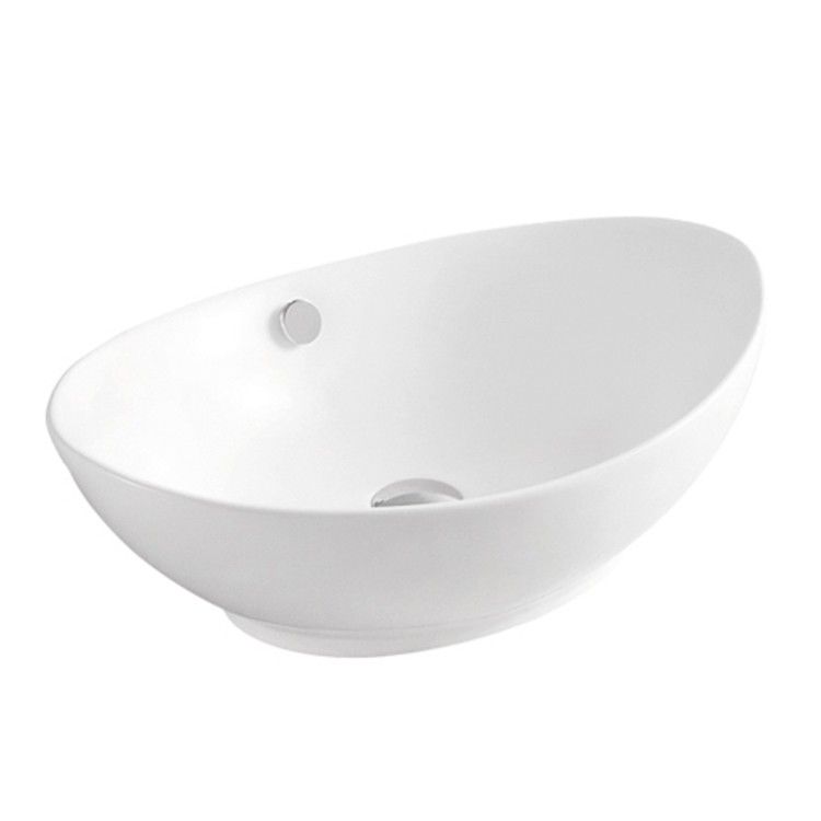 Раковина накладная Ceramalux N белый  9019 - 6