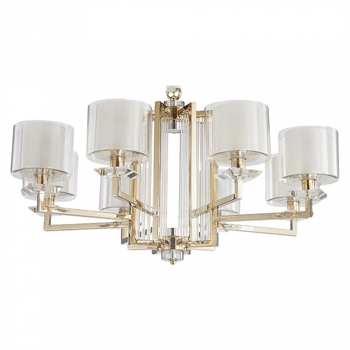 Подвесная люстра Newport 4400 4408+1/C gold - 0