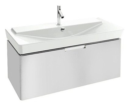 Тумба для комплекта Jacob Delafon Reve 120 белый лак, 1 ящик  EB1133-G1C - 0