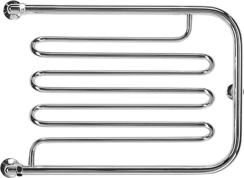 Водяной полотенцесушитель Terminus Фокстрот Лиана 500х700 Хром 4620768880995 - 2