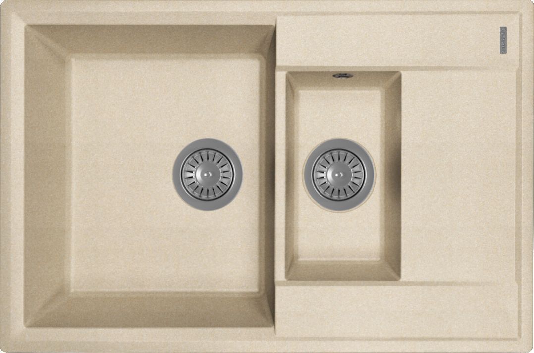 Мойка Flortek Консул 760 К, песочный FG  23.025.D0760.107 - 0