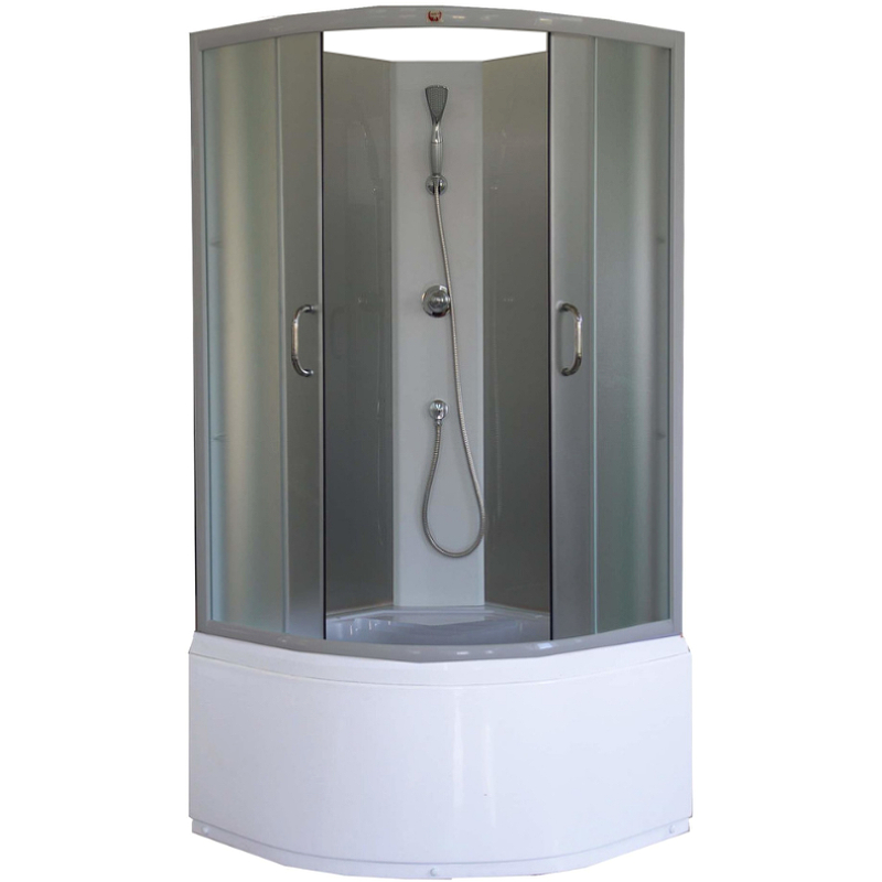 Душевая кабина Parly Tomorrow 85х85 хром стекло матовое TMF901 - 0