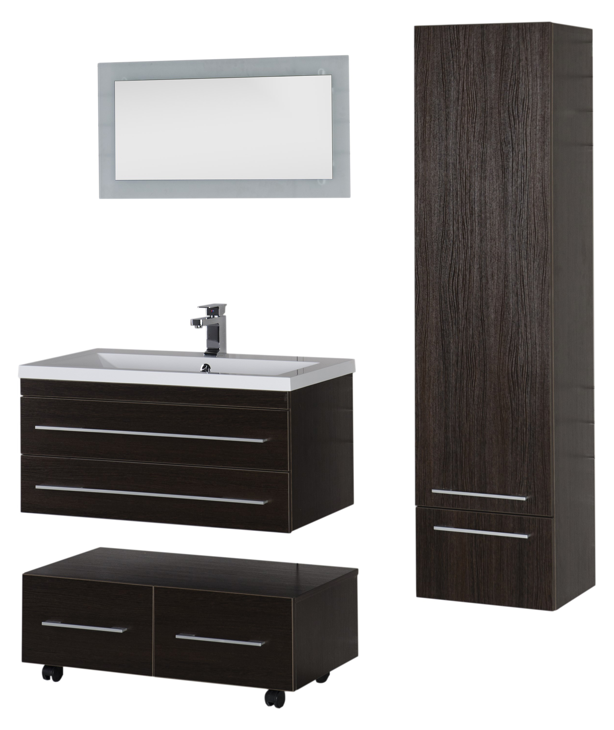 Тумба Aquanet Нота 90 подкатная венге 00170748 - 22