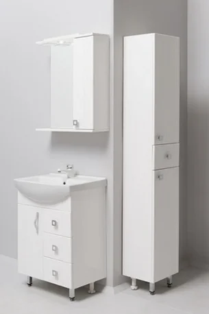 Зеркало-шкаф Onika Лига 60 R с подсветкой белый  206030 - 2