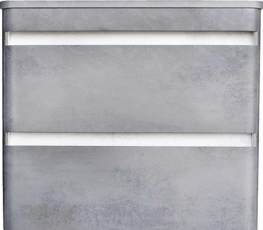 Тумба для комплекта Style Line Атлантика 80 Люкс Plus, подвесная, бетон темный СС-00002283 - 0