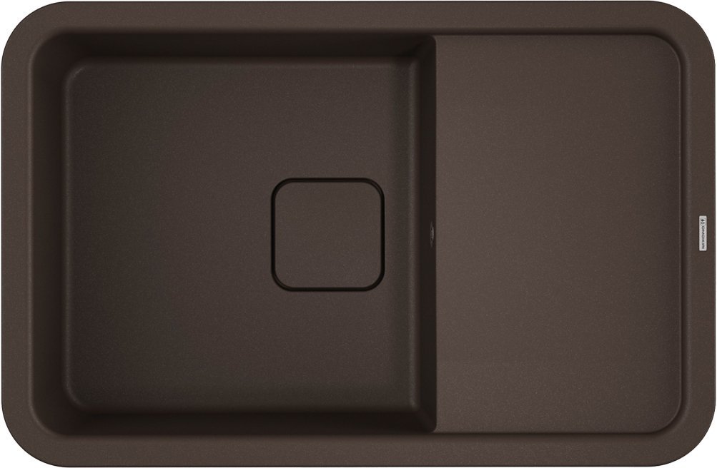 Мойка кухонная Omoikiri Tasogare 78 темный шоколад 4993749 - 0