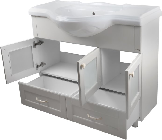 Мебель для ванной Misty Латте 105 П-Лат01105-0322Я - 4