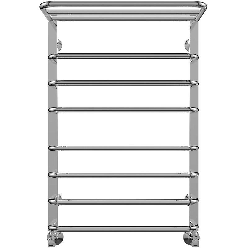 Водяной полотенцесушитель Terminus Арктур П8 500х796 с полкой Хром 4620768886430 - 0