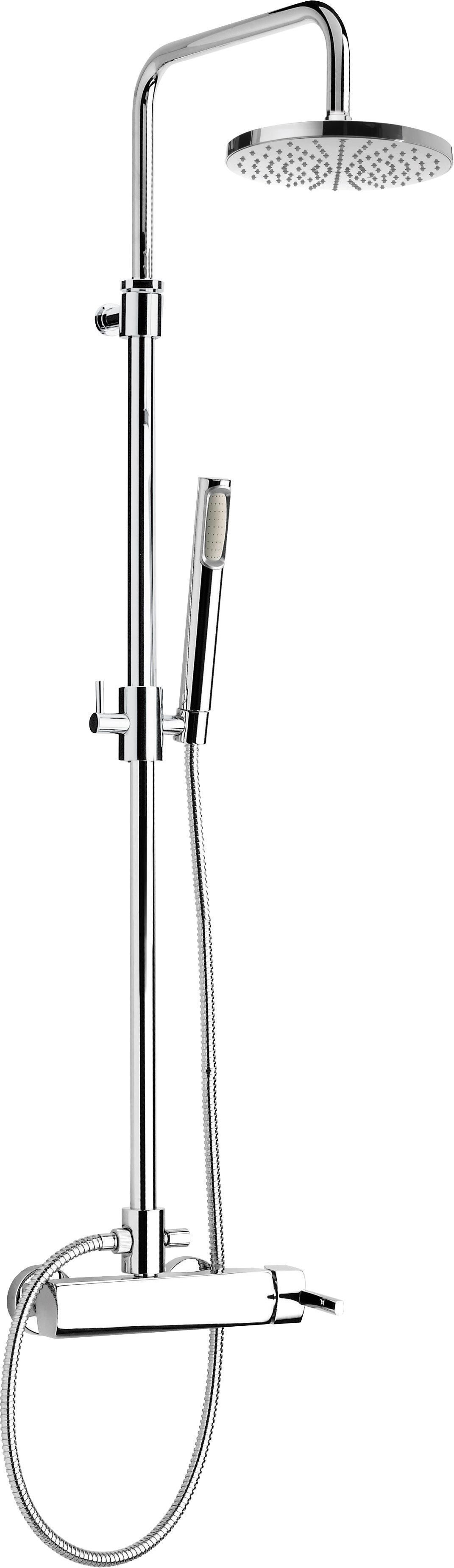 Душевая стойка Webert Azeta AZ870105015PVC хром - 0