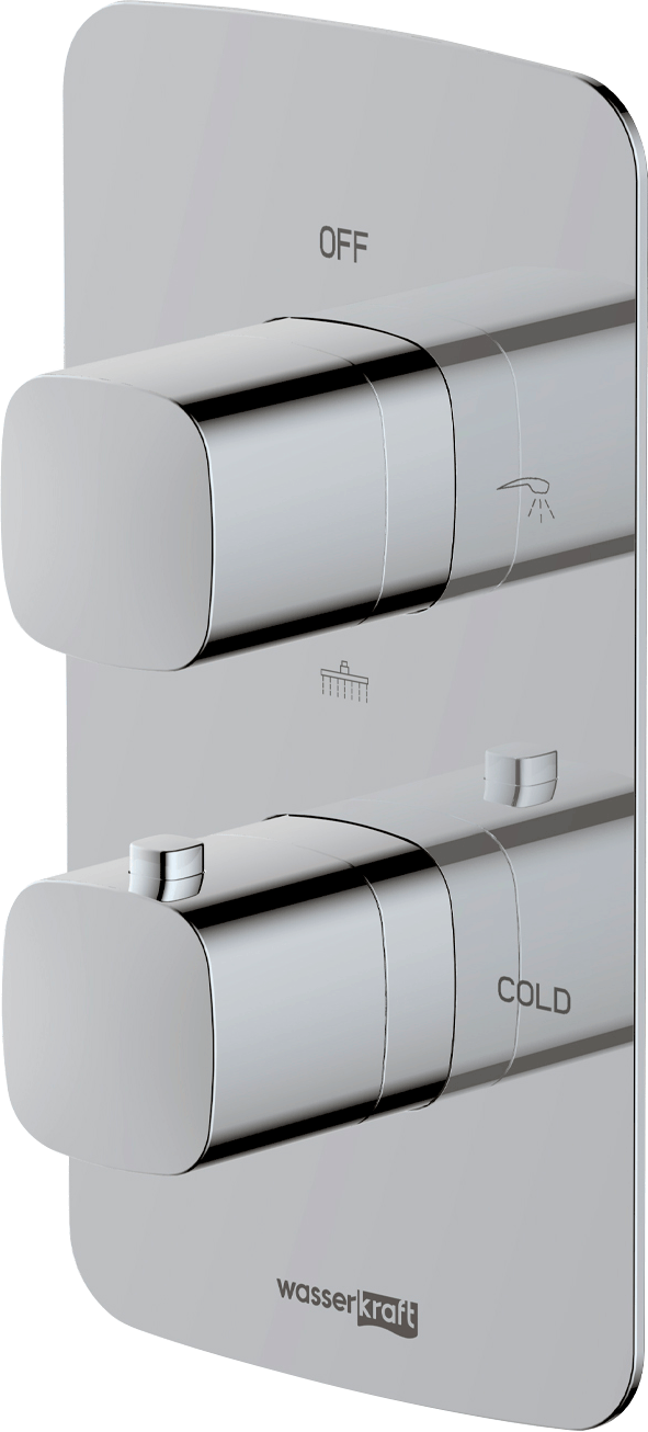 Термостатический смеситель Wasserkraft Naab 8644 Thermo - 0