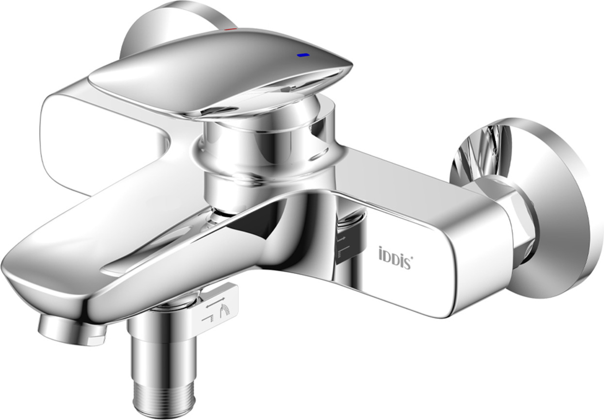 Смеситель IDDIS Stone для ванны с душем STOSB00i02WA - 0