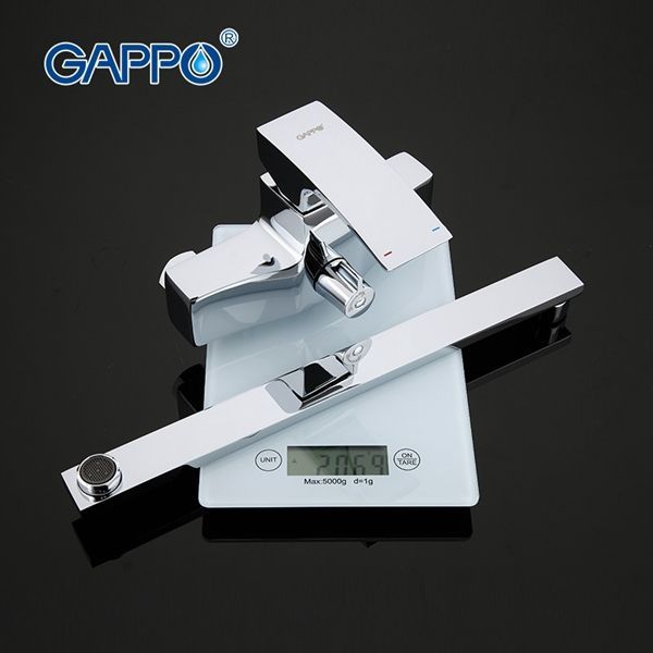 Смеситель для ванны с изливом 35см и переключателем в корпусе хром G2207 - 7