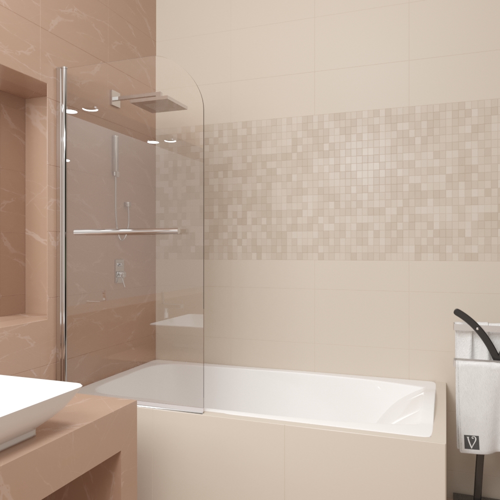 Душевое ограждение PL80-90-01-19C1 - 0