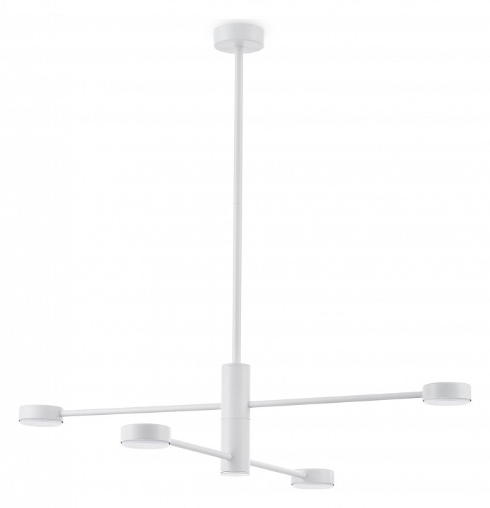 Люстра на штанге Freya Tactic FR5363CL-04W - 0