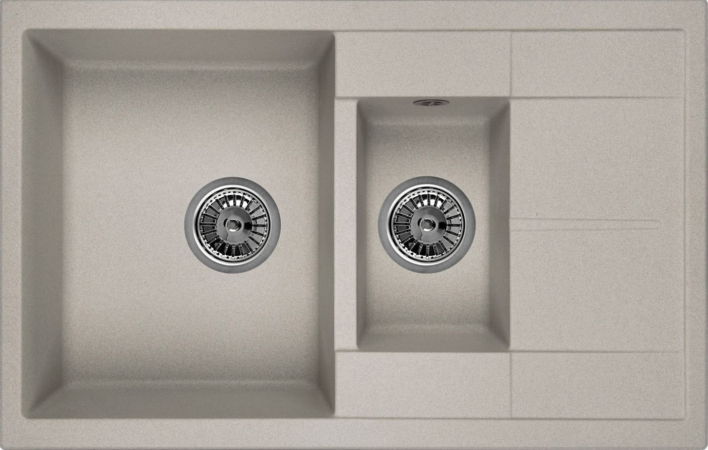 Мойка кухонная Granula GR-7802 базальт - 0