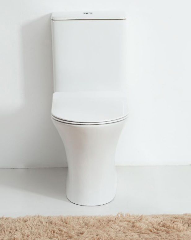 Унитаз-компакт Orange C01-000W безободковый, с микролифтом C02-000W - 1