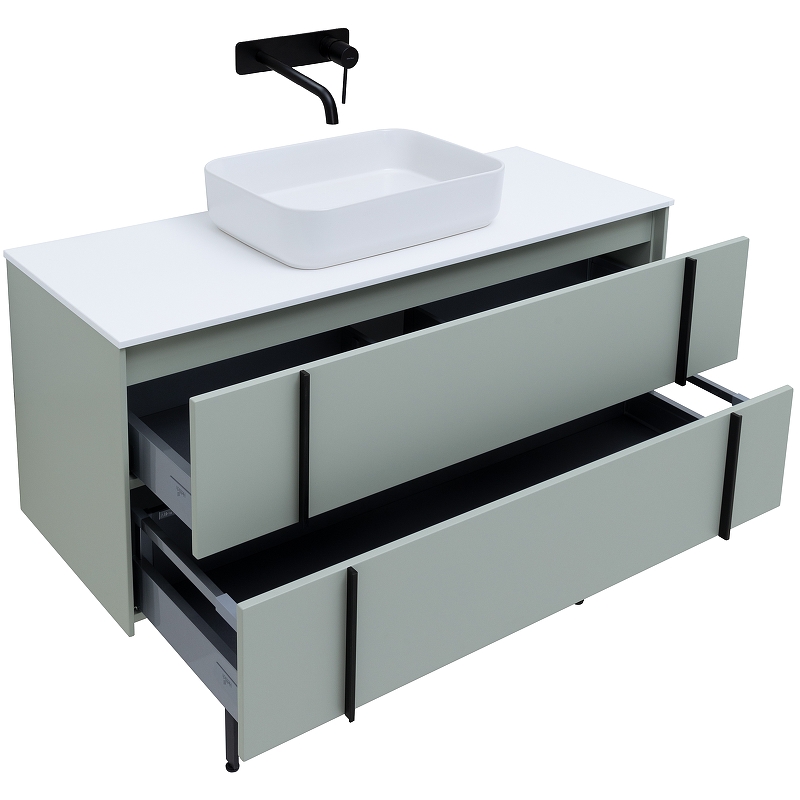 Тумба под раковину Allen Brau Reality 120 светло - зеленый матовый 1.32008.PWM - 9