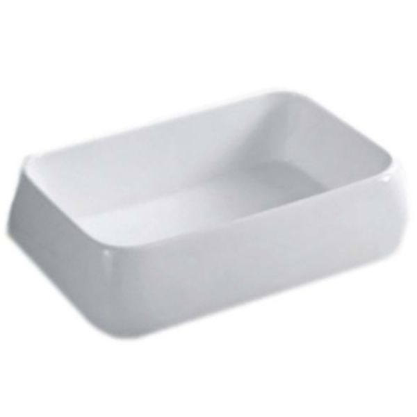 Раковина накладная Ceramalux N белый  9239 - 0