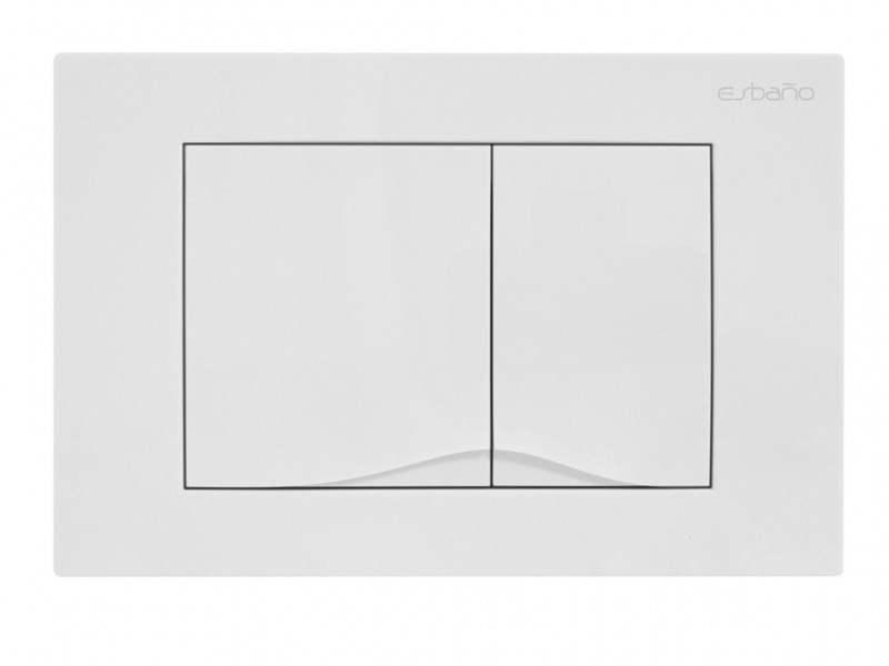 Кнопка смыва Esbano белый ESINVRT29GW - 0
