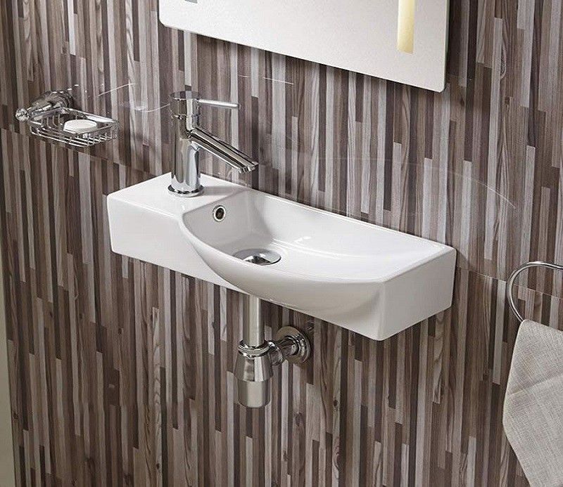 Раковина подвесная Ceramalux N 50 белый  7947CR - 1