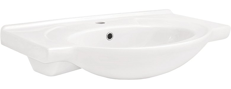 Тумба с раковиной Style Line Ирис 75 белая - 9